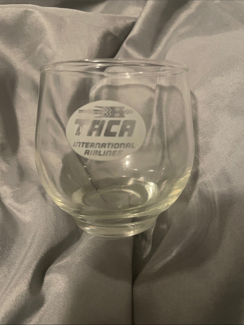 Vintage Rare TACA International
Airlines Drinking Glass